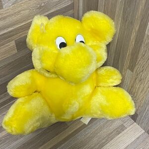 Kodak Sunny Yellow Plush Elephant